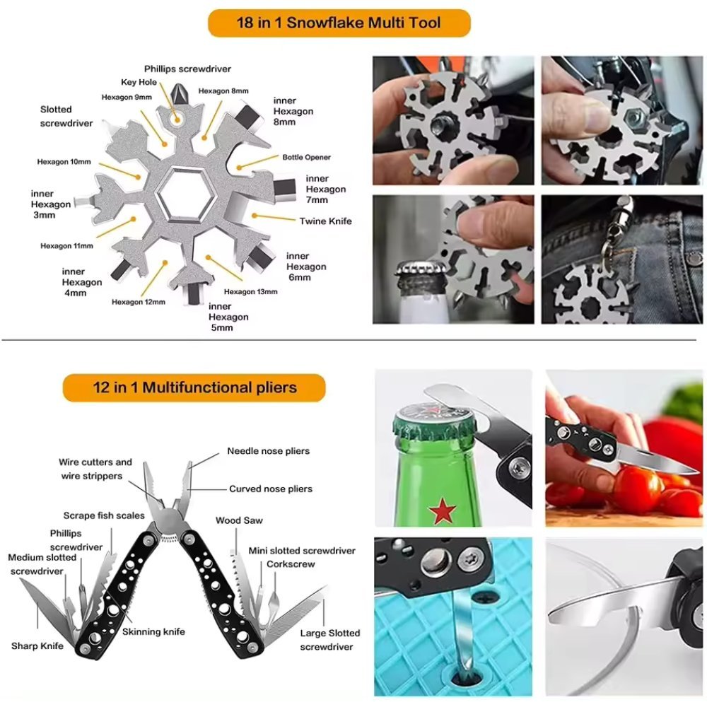 31 in 1 Survival Kit - Faith on the Road Tees