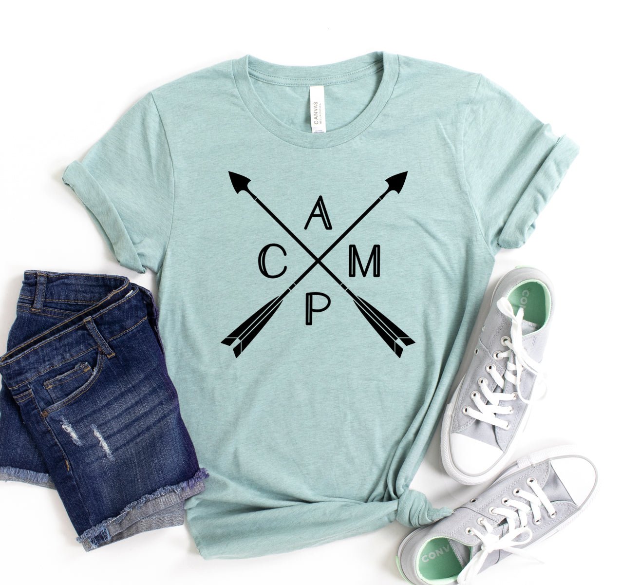 Camp T-shirt - Faith on the Road Tees