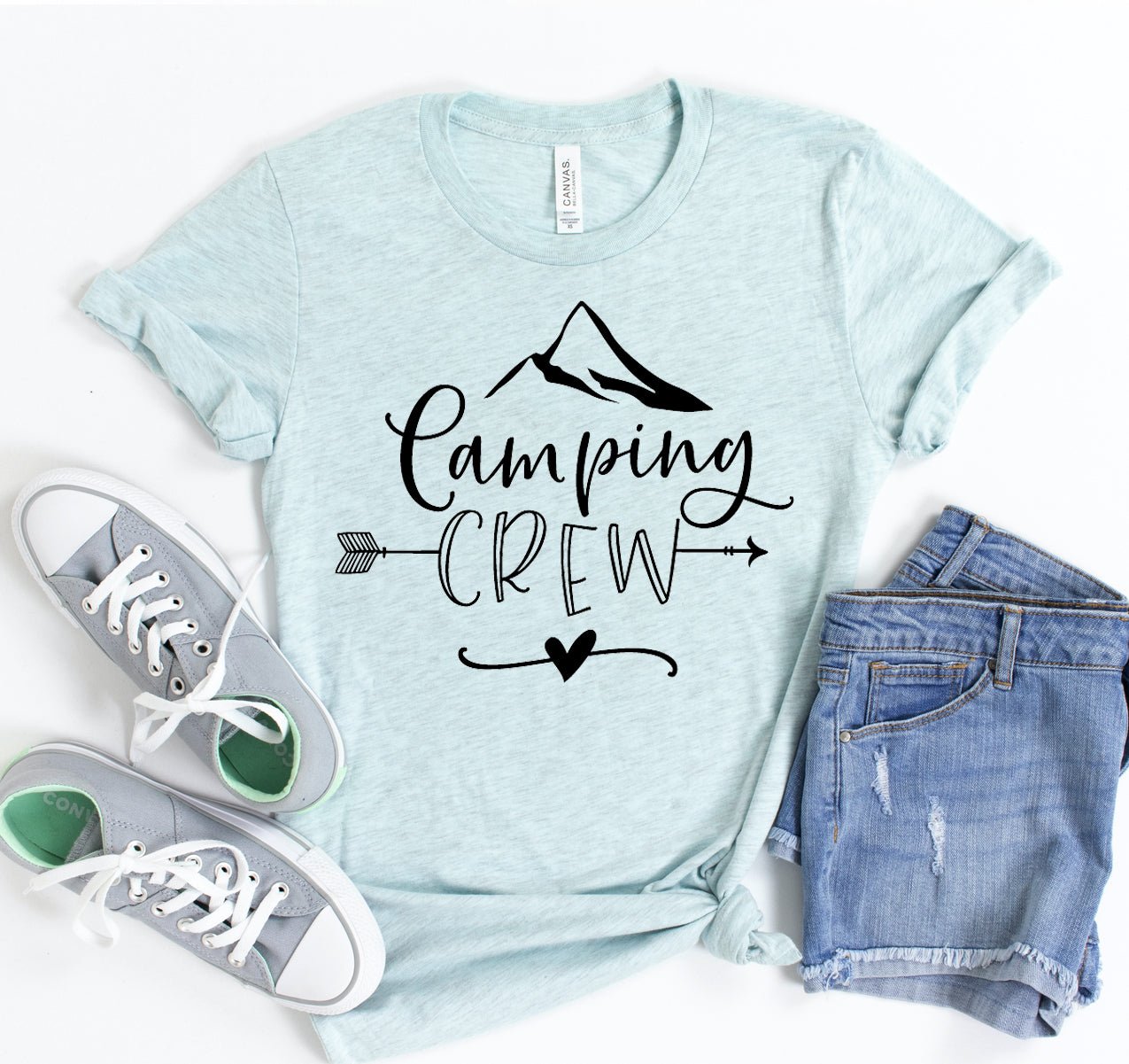 Camping Crew T-shirt - Faith on the Road Tees