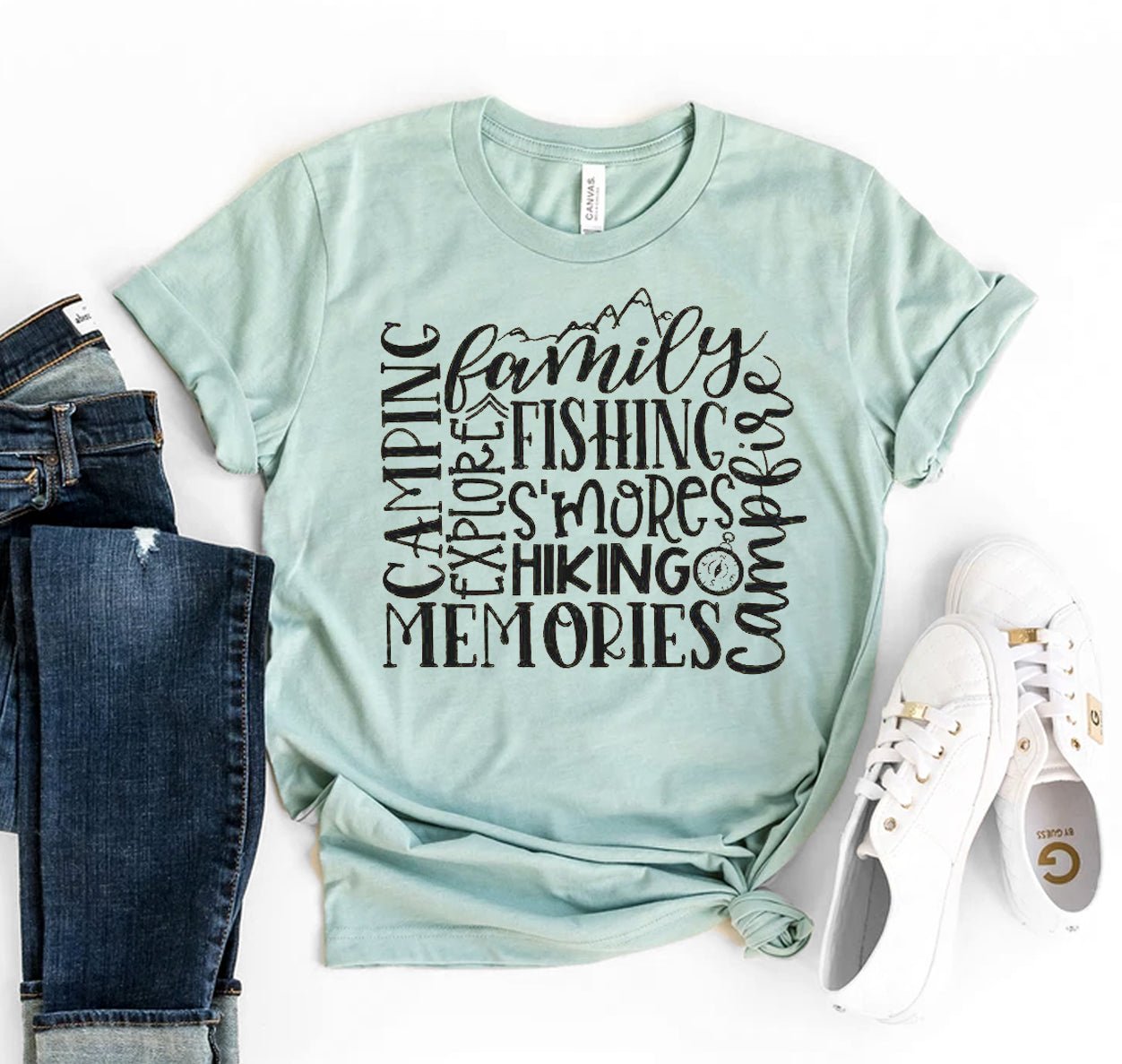 Camping Memories T-shirt - Faith on the Road Tees