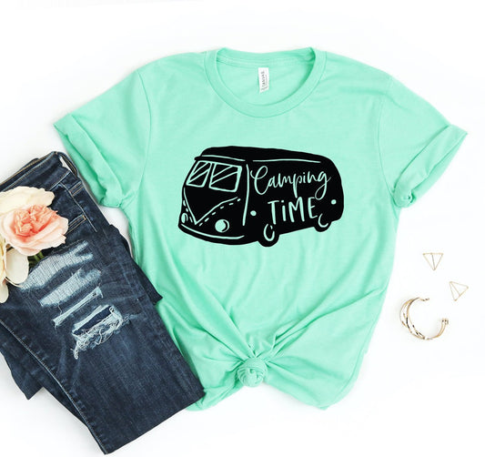 Camping Time T-shirt - Faith on the Road Tees