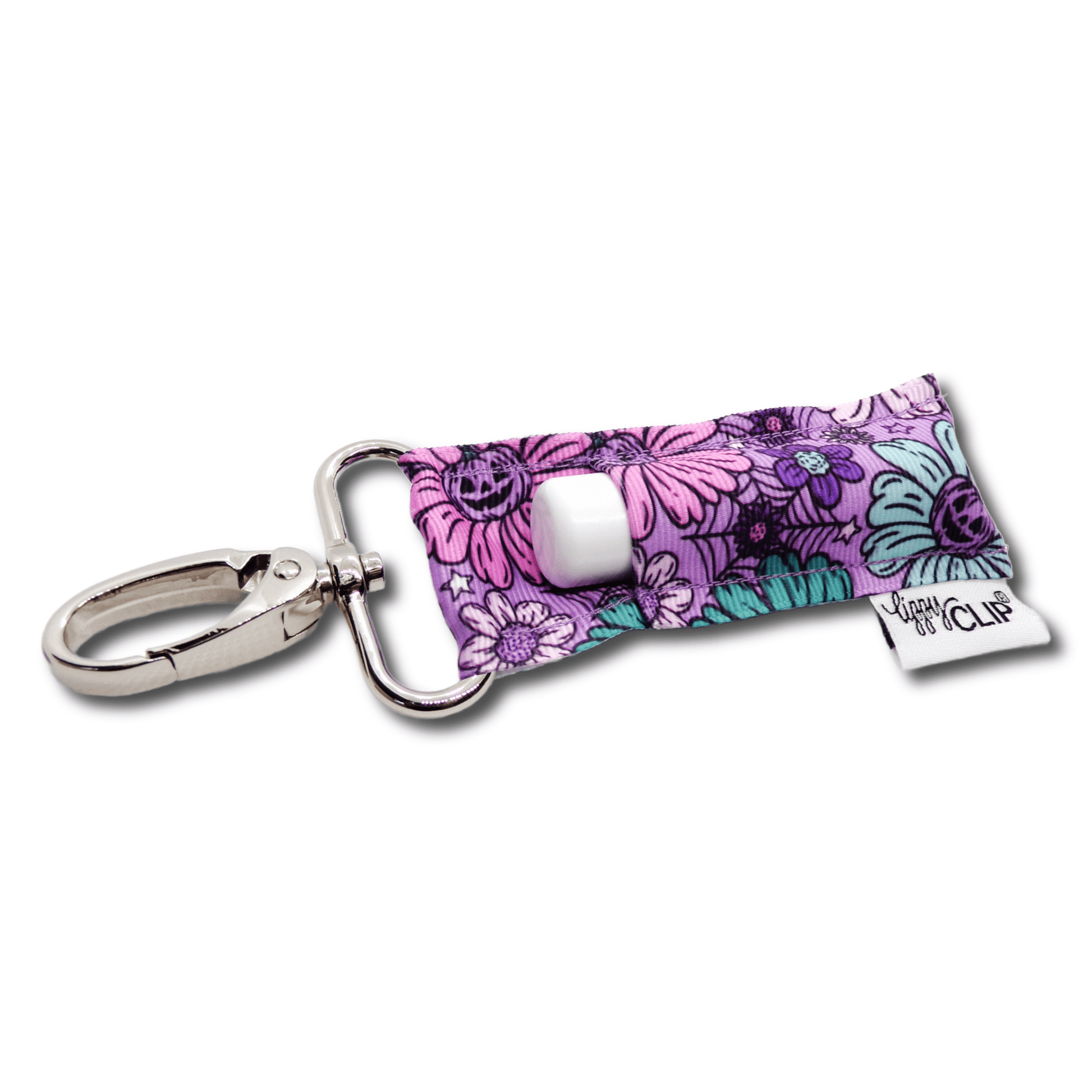 Flower Power Pumpkins LippyClip® Lip Balm Holder - Faith on the Road Tees
