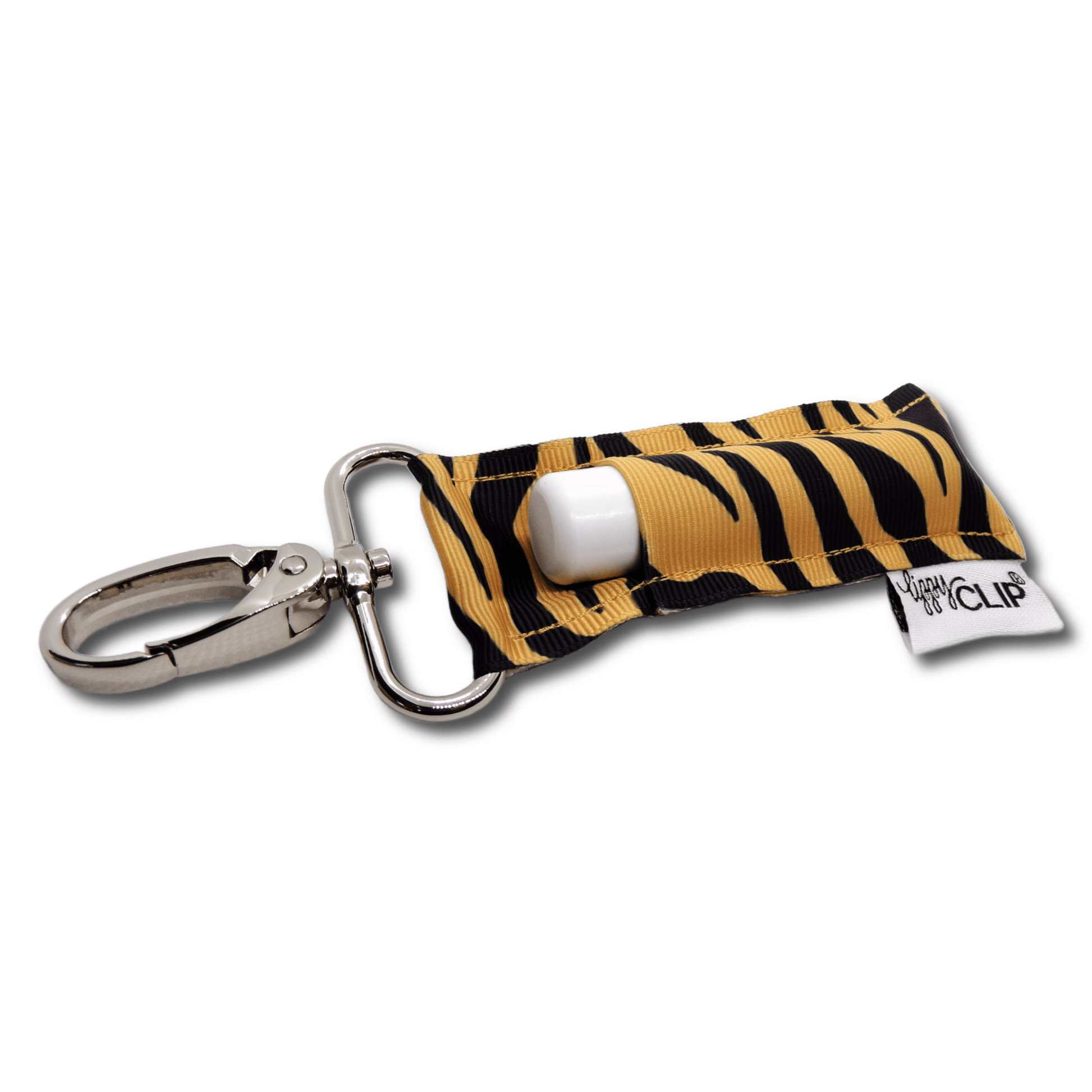 Tiger Stripe LippyClip® Lip Balm Holder - Faith on the Road Tees